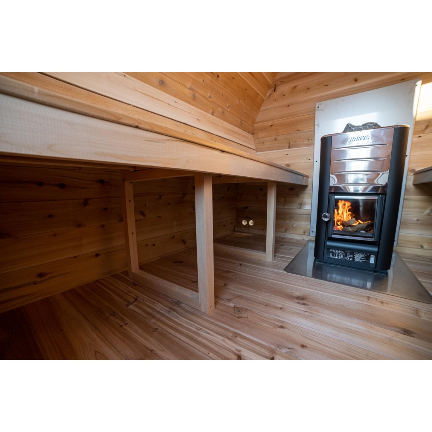 Canadian Timber MiniPOD Sauna - Wood Burning