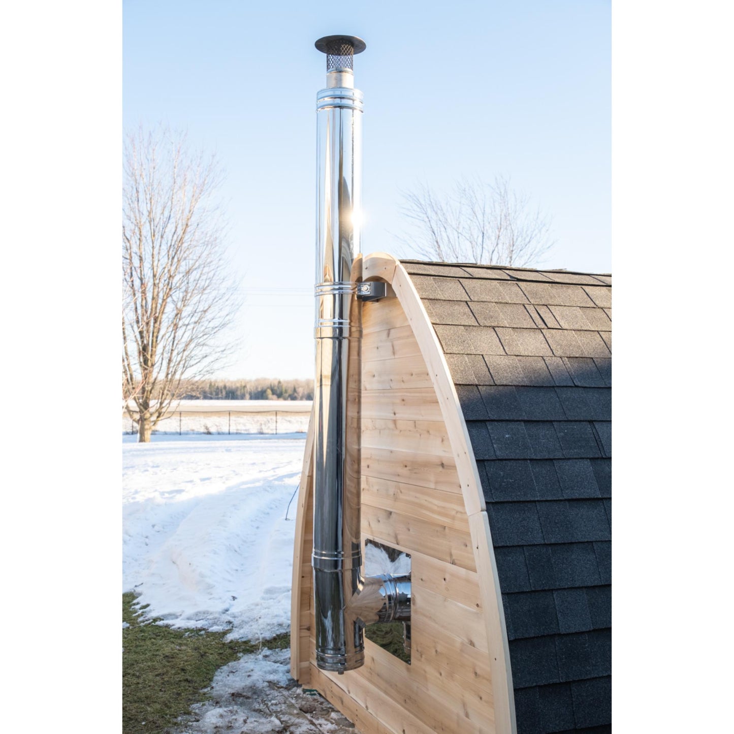 Canadian Timber MiniPOD Sauna - Wood Burning