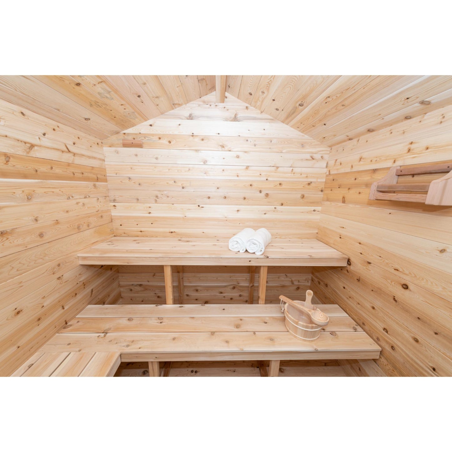 Canadian Timber Georgian Cabin Sauna - Wood Burning