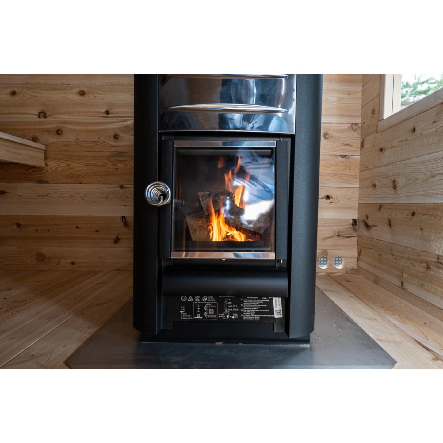 Canadian Timber Georgian Cabin Sauna - Wood Burning
