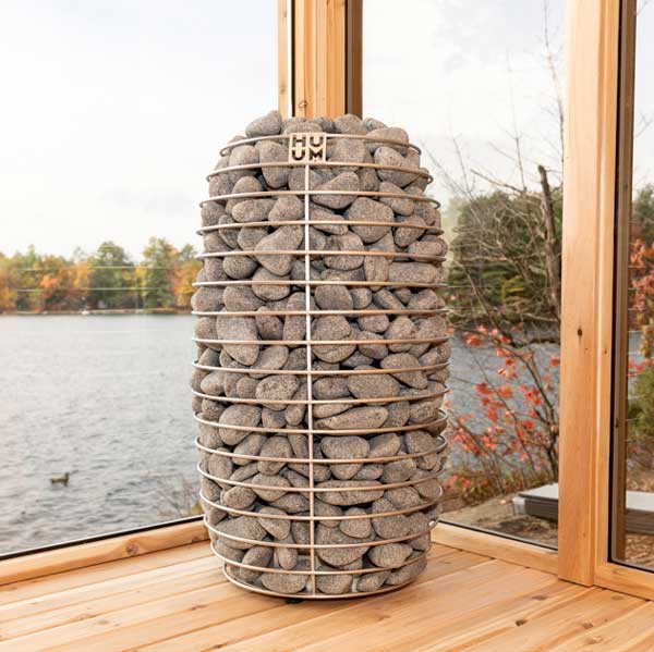 Canadian Timber Georgian Cabin Sauna - Electric Heater