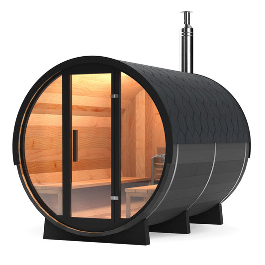 Calore Cedar Barrel XL Sauna