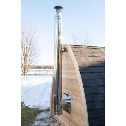 Canadian Timber MiniPOD Sauna - Wood Burning