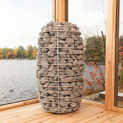 Canadian Timber Georgian Cabin Sauna - Electric Heater