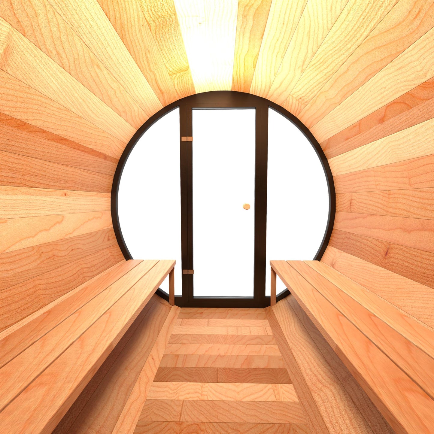 Calore Cedar Barrel Mini Sauna